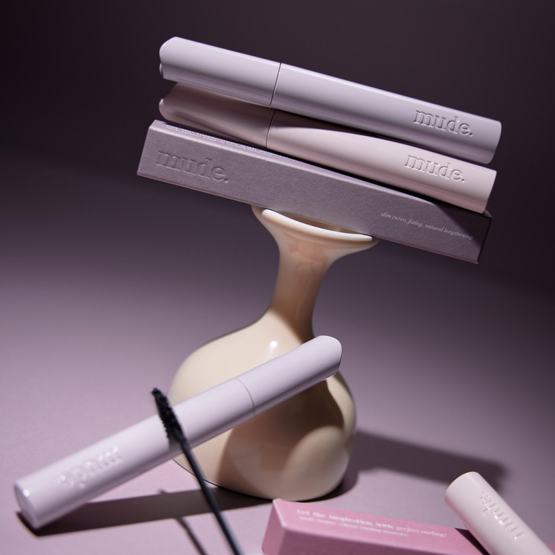 mude. Inspire Curling Mascara 8ml (Long Lash/Volume) - Volume 01