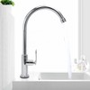 Household Kitchen Water Faucet Tap Chrome Plated Bathroom Kitchen Faucet