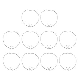 Quacc 10 PCS GU10 MR16 Spotlight Clips Lamp Retaining Spring Clasp Clips Replacement Downlight Spring Clamps for Diameter 50MM LED Halogen Bulb Holders