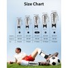 Upgraded Soccer Shin Guards for Kids Youth Adults, CE Certified