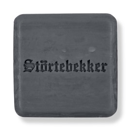 Störtebekker® Premium Shampoo Bar Active Carbon (3x) | Solid Shampoo Men & Women with Activated Carbon | 3-in-1 Shower Soap Men | Intensive Care for Hair & Scalp - Vegan, Handmade (3 x 100 g)