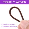 DMiotech 3mm Shock Cord, 7.6 M Brown Bungee Cord Tent