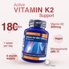 Zipvit Vitamin K2 MK7 200mcg, High Strength K2 Vitamin Supplement,