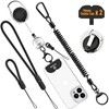 Ominia Retractable Phone Tether Lanyard: Anti-Theft Retractable Cellphone Lanyard with