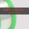 E ENERSYSTEC Lead Free Solder Wire Rosin Core 1.0mm 100g,
