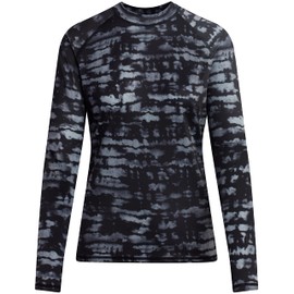 Kanu Surf Women's Keri Long-Sleeve UPF 50+ Rashguard, Harmony Black, X-Small