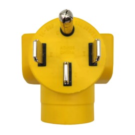 Parkworld 62817 RV Adapter NEMA 14-50P to 5-20R T-Blade 5-15R One Piece Compact Adapter RV to Generator 20A or Household Regular 15A Outlet