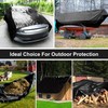 Patiobay Tarp 10x12 Feet, 8 Mil Waterproof Tarps Heavy Duty