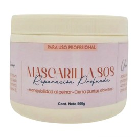 Mascarilla Capilar S.O.S Reparación Intensiva | Nutre, Restaura y Fortalece el Cabello Dañado