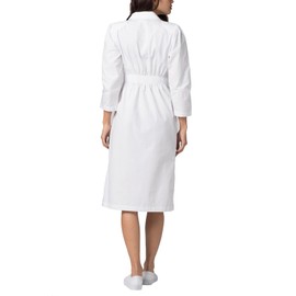 Adar Uniforms, Universal Scrub Dress for Women - Fitted Midriff Dress - 2810 - White - 14
