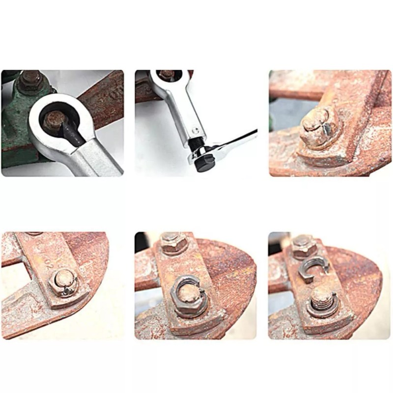 JoyTube Heavy Duty Metal Nut Splitter Set Bolt Buster Cracker