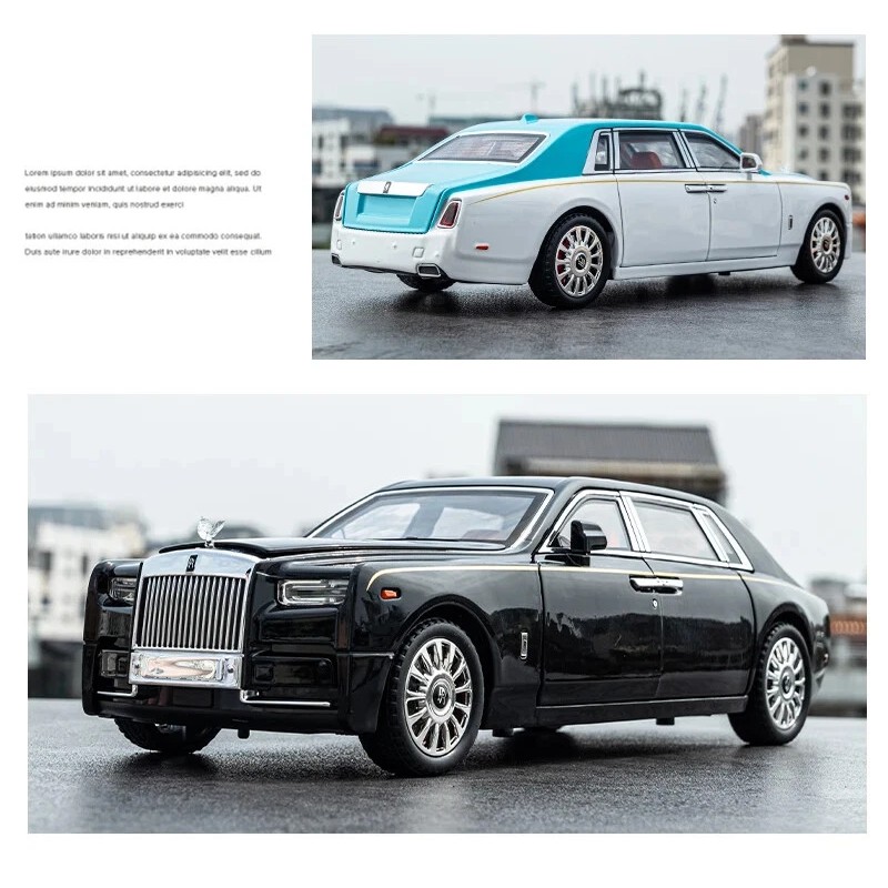 Unbranded 1:18 Rolls-Royce Phantom Car Alloy Model Diecast Model Collection