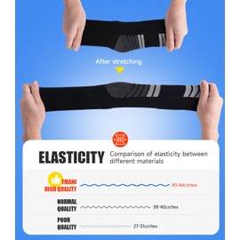 Tmani Thermal Socks Men Women Socks 39-42 43-46 Warm Winter Socks Breathable Moisture Wicking Padded (DE/NL/SE/PL, Numeric, 43, 46, Regular, Dark Grey - 6 Pairs), gray