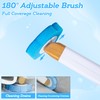 GQIRIL Disposable Toilet Cleaning Brush - Toilet Bowl Cleaner Wand
