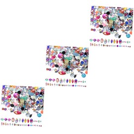 Housoutil 900pcs Flatback Rhinestones for Nail Makeup Elegant Decorations for Hairpins Tumblers Face for Bedazzling and Creative Projects