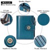 SENDEFN Small Women Wallet Genuine Leather RFID Blocking Bifold Small