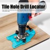 Tile Hole Drill Locator Industrial Grade 4‑83mm Adjustable Hole Saw