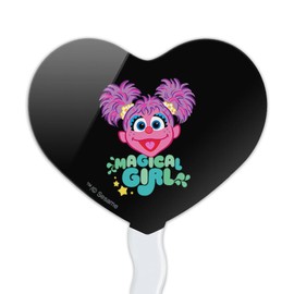 Sesame Street Magical Girl Abby Cadabby Heart Love Cupcake Picks Toppers Decoration Set of 6