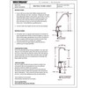 Westbrass D2031-NL-12 8" Touch-Flo Style Pure Cold Water Dispenser Faucet,