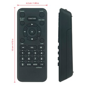 RMT-CS350A Replacement Remote Control Applicable for Sony CD Radio Cassette-Corder Boombox Speaker System CFD-S350L CFD-S350,Sub Remote Control RMT-CS350 RMT-CF350A