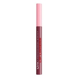 NYX Professional Makeup Lip Lingerie Lip Stain, Delineador para labios de larga duración, a prueba de agua, aplicador en formato boligrafo, Fórmula vegana, 1 ml - Tono Hot & Heavy