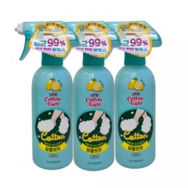 Cotton 코튼 발을씻자 인기 레몬민트향 3개 풋 신상입고 375ml 샴푸 Cotton Foot Wash Popular Lemon Mint Scent 3-in-1 New Arrival 375ml Shampoo