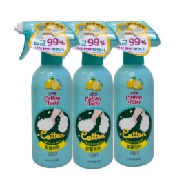 Cotton 코튼 발을씻자 인기 레몬민트향 3개 풋 신상입고 375ml 샴푸 Cotton Foot Wash Popular Lemon Mint Scent 3-in-1 New Arrival 375ml Shampoo