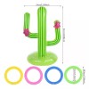 Veraly Juego Inflable De Cactus Lanzamiento De Aros Para Alberca