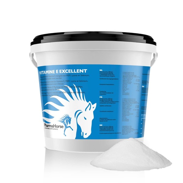 PharmaHorse Vitamin E+ | Antioxidant | With Selenium | High