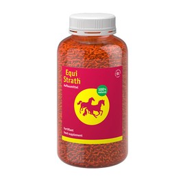 EQUI-STRATH Horse Supplement Granules (500g) - Herbal Yeast Horse Food Supplement with 61 Vital Nutrients, Vitamins & Trace Minerals | Horse Health Multivitamin & Horse Gut Balancer with Prebiotics