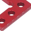 Mini Small Square Centre Finder, 90 Degree Quick Measurement, Square