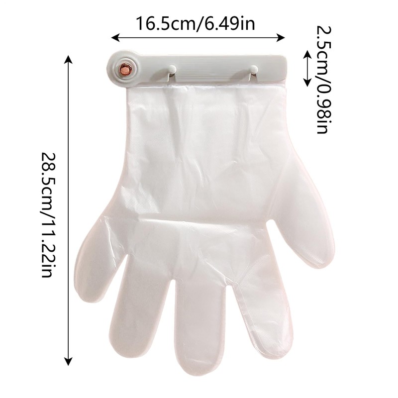 Gloves Dispenser Wall Mount,Hangable Mitten Storage Clips | Wall Mounted