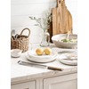 LE TAUCI Dinner Plates Set of 4, 10 Inch Ceramic