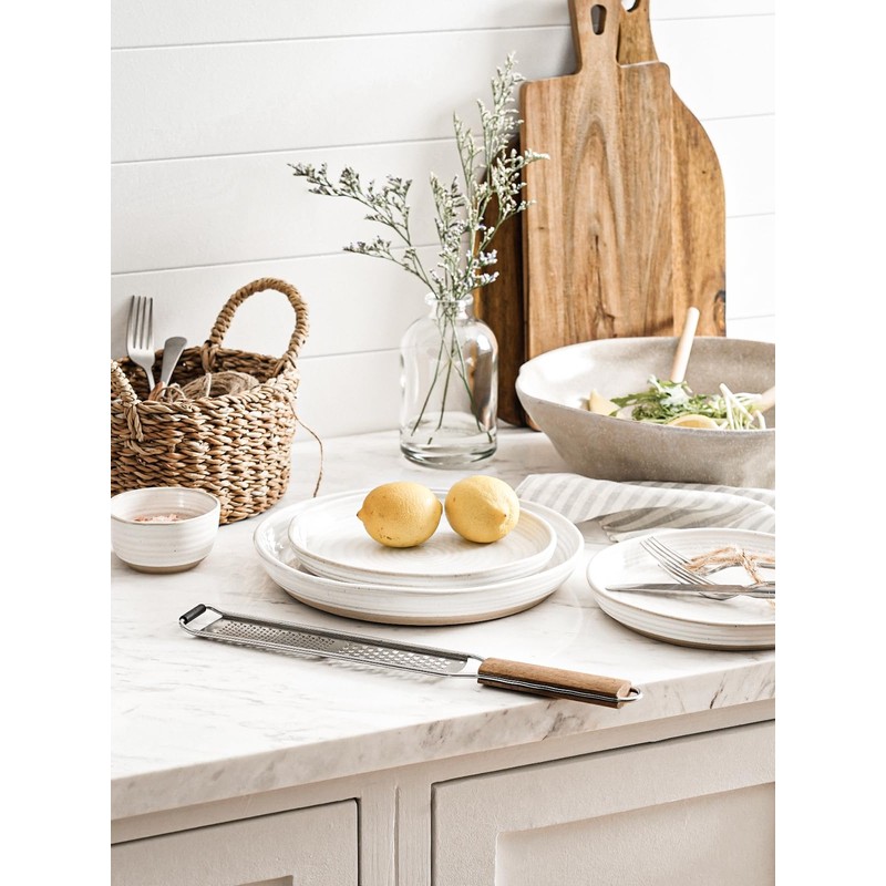 LE TAUCI Dinner Plates Set of 4, 10 Inch Ceramic