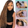 Boho Hair for Braiding 18 Inch P4/27 Human Curly 2