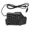 One Handed Gaming Keyboard 35 Keys Portable Gaming Keypad Backlight