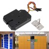 DC 12V Electric Lock with Carbon Steel, DIY Painting Kits,