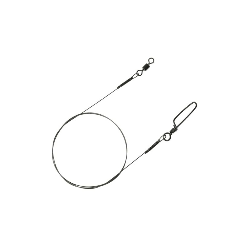 Spro Matt Black Leader 1x7 Titanium Leader Length / Diameter