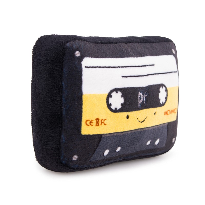 Petface Retro Kassettenband Plüsch Hundespielzeug