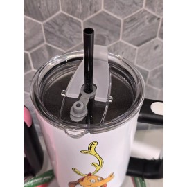 Sleigh Bell Bistro The Grinch Max Cindy Lou Who Stainless Steel Tumbler 40oz Set Hot Cold Cup New