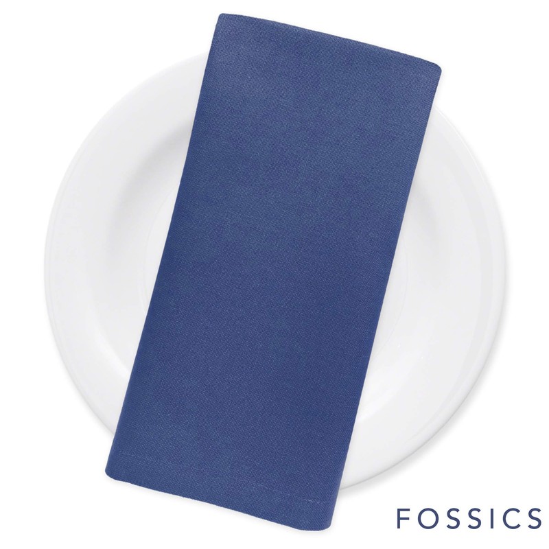 FOSSICS Servilletas de algodón 100 % de tela de algodón