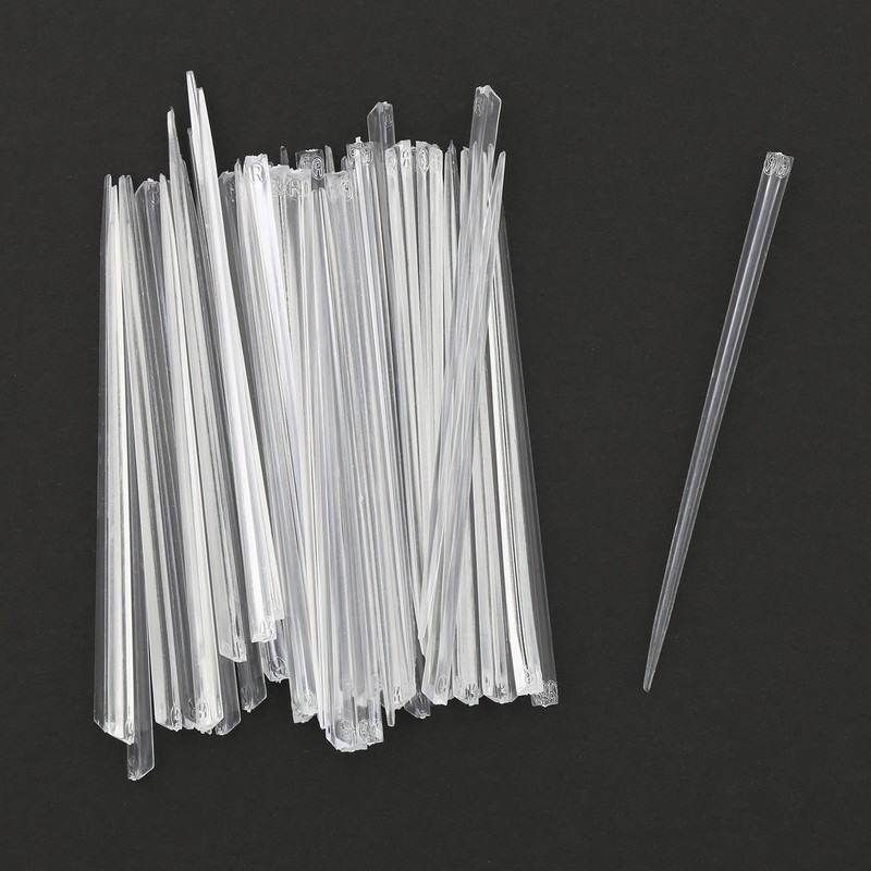 Royal 4" Clear Prism Pick, Package of 500