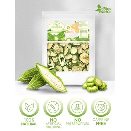 NICE WITCH'S 100% Natural Dried Bitter Melon 4oz (113g) - bitter gourd Kugua Herbal Tea 여주