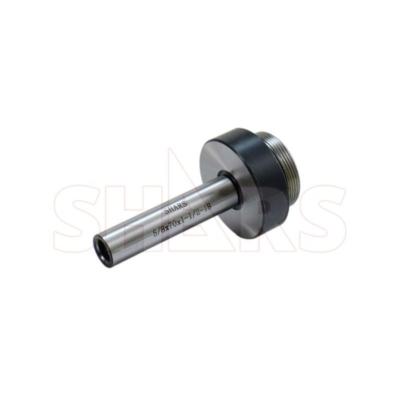 Shars 5/8" Straight Shank 1-1/2"-18 Threads for Boring Head 202-8003