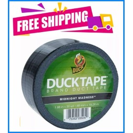 Duck Tape Brand Black Duct Tape, 1.88 in. x 20 yd.