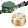 Velorique Smokeless Copper Moxa Box, Copper Tank Moxibustion Treatment Tool,