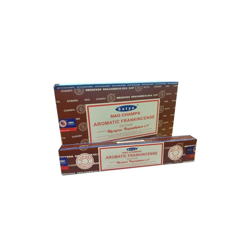 Satya Incense Incense, Aromatic Frankincense Incense 12 Box Set India