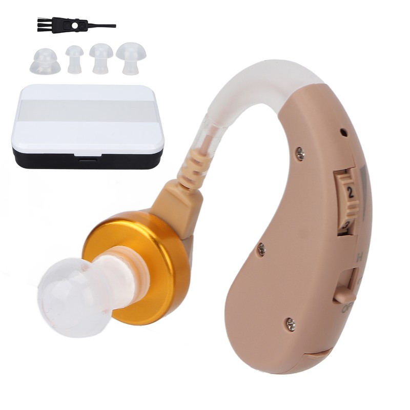 Hearing Aid Earphone Amplifier with Sterilization Box Noise Reduction Ear