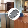 FMHXG 2PCS Flat Fold Table Hinge Set Folding Furniture Hardware