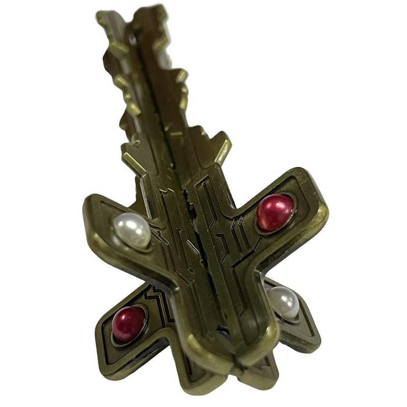 Costumeteers Mission Entity CRUCIFORM KEY Impossible Dead Reckoning Props, Gold,